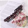 SKISUNO Toothed Acrylic Wave Shape Head Band Headdress for Women Purple view 3
