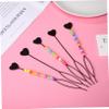 CALLARON 18pcs Needle for Girls Boys and Girls Bead Spinner for Hair Clips Quick Beaders view 2