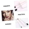 FOYTOKI 12pcs Dual-ended Eyebrow Brush Comb Portable Makeup Tool for Grooming and Shaping Eyebrows for Creating Looks Lightweight and Travel-friendly view 4