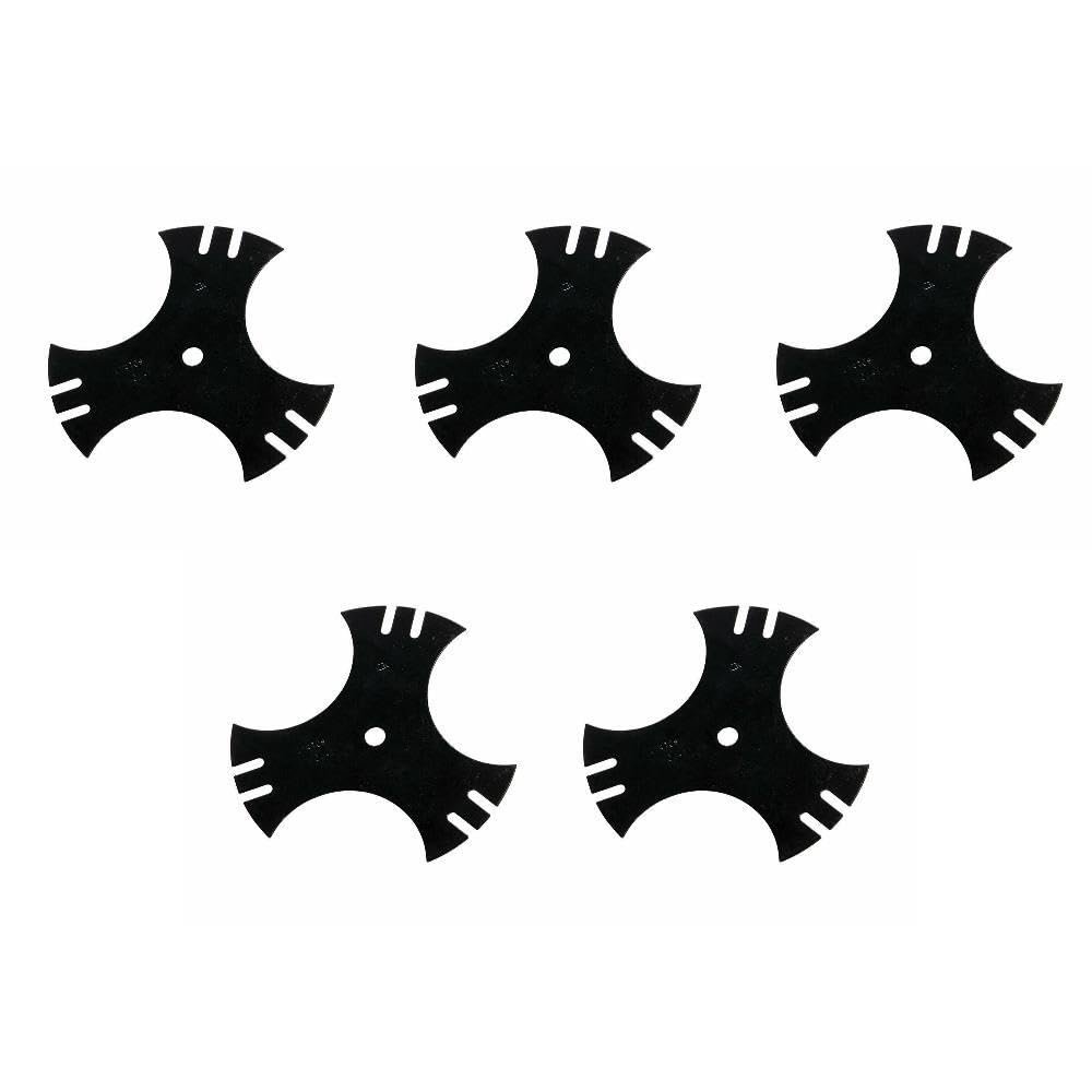 Replacement for fits (5 Pack) Edger Blades 9" X 9" Fits Troy Bilt TB554 TEB515 781-0748 781-0748-0637