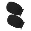 PartyKindom 2pcs Exfoliating Glove Body Scrub Mitts for Bath Dead Skin Remover Shower Gloves view 1