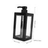 Unomor Refillable Body Wash Pump Dispenser Elegant Shower Bottles Travel Shampoo Bottles for Bathroom view 2