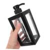 Unomor Refillable Body Wash Pump Dispenser Elegant Shower Bottles Travel Shampoo Bottles for Bathroom view 3
