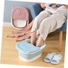 Anneome Foldable Foot Bath Basin for Boys and Girls Massaging Foot Soak Bucket Acupuncture Points Relief view 4
