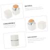 PartyKindom 3pcs Practical Volcanic Stone Oil Absorbing Roller for Face Care Reusable Tool Lightweight and Portable Design for Oily Skin Convenient Go Use view 3