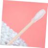 ABOOFAN 100pcs Cotton Swabs Pointed Tips Dual-Ended Wooden Stick Applicators for Makeup Removal Cleaning and Portable and Convenient for Go Use view 4