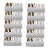 Happyyami 10pcs Nail Drill Bit Cleaning Brush Wire Nail Duster for Electric Grinder Dust Removal Multiuse Manicure Brush for Home and Industrial Use view 1