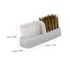 Happyyami 10pcs Nail Drill Bit Cleaning Brush Wire Nail Duster for Electric Grinder Dust Removal Multiuse Manicure Brush for Home and Industrial Use view 2