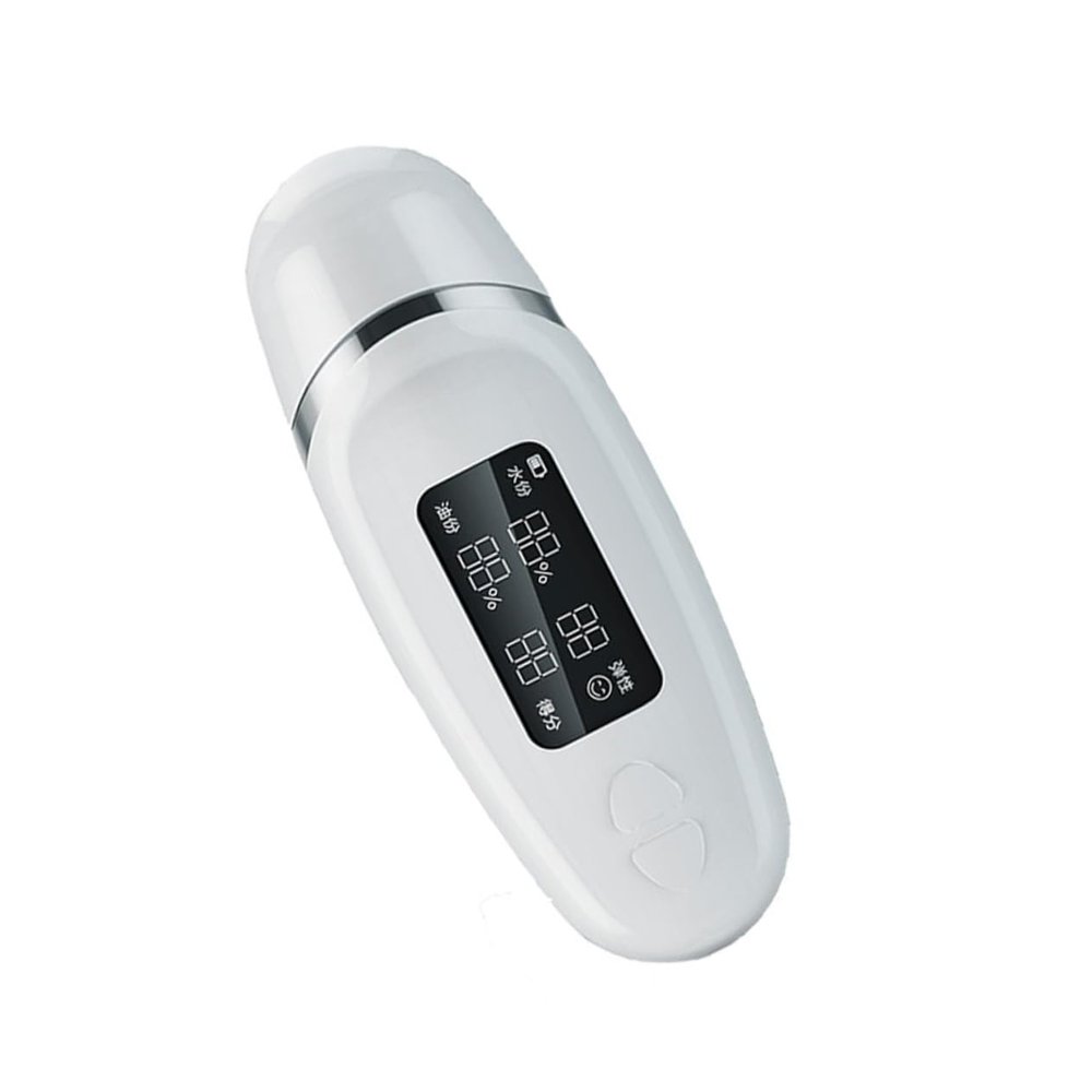 balacoo Professional Skin Moisture Tester Digital Facial Moisture Skin Oil Detection Portable Face Hydration Analyzer