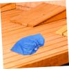 GANAZONO 10pcs Men Seamless Steaming Shorts Non-woven Bath Underwear Pants for Travel Blue view 3