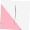 Beaupretty Stainless Steel Cuticle Spoon Remover Tool Professional Nail Cleaner for Men and Women Portable Dual- Design for Deep Nail Care and for Home Use and Travel view 2