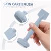 Beatifufu Double-headed Silicone Face Mask Applicator Exfoliating Brush Tool for Gentle Cleansing Skin Care and Makeup Application Versatile Skincare Accessory view 3