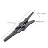 CALLARON Precision Brow Scissors Nose Hair Scissor Facial Scissor Beauty Scissors Mustache and Beard Trimmer view 2