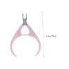 Beaupretty Manicure Cuticle Scissors Ultra-sharp Precision Professional Nail Art Scissors Cuticle Nippers for Clean view 2