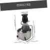 CALLARON 1set Male Shaving Brush with Foaming Bowl and Stand Manual Shaving Accessory for Barbers Salons Home Use for Special Occasions view 2