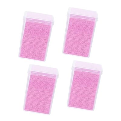 PLAFOPE 800pieces Cotton Makeup Removal Pads Lash Extension Cleanser Wipes Eyelash Glue Remover Pads Pink