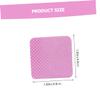 PLAFOPE 800pieces Cotton Makeup Removal Pads Lash Extension Cleanser Wipes Eyelash Glue Remover Pads Pink view 2