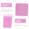 PLAFOPE 800pieces Cotton Makeup Removal Pads Lash Extension Cleanser Wipes Eyelash Glue Remover Pads Pink view 3