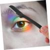 CALLARON 3 Sets e Eyebrow Trimming Tools Razor Scissors Tweezers Brush Grooming Set view 2