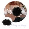 Happyyami Realistic Curly Messy Bun Hair Piece Elastic Drawstring Hair Topper for Women Soft and Feminine Curls for Daily Parties Weddings view 3