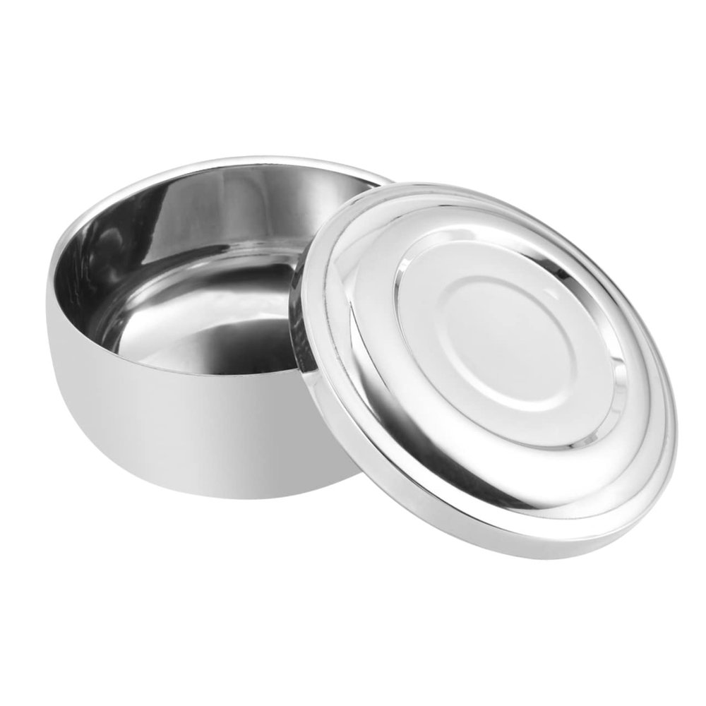 Beaupretty Men's Durable Shaving Soap Bowl with Lid Large Deep Shaving Mug for Wet Compact Design for Cleanliness and Hygiene Fathers and Grooming Enthusiasts