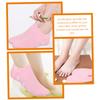 Didiseaon 3pairs Cotton Elastic Slip Thermal Socks Moisturizing Gel Spa Covers Foot Care Footwear for Women view 3
