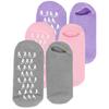 Mikinona 3pairs Slip Thermal Socks for Women Diabetic Fluffy Ankle Compression Grip Socks Moisturizing Gel Spa Foot Covers view 1