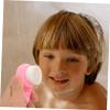 CALLARON 2pcs Gentle Facial Cleansing Brush for Face Skin Exfoliator Scrubber Portable Cleansing Brush for Makeup Removal view 3