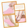 Beatifufu 3pairs Moisturizing Gel Socks for Women Spa Socks Gel for Foot Care Soft Comfortable Ankle Compression view 3