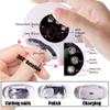 3-in-1 Electric Automatic Nail Clipper with Collector, 3-Speed Trimmer, USB Rechargeable,Suitable for Kids, Seniors, Caregivers,Self-polishing Effect Protect Your Fingers from Injury view 3