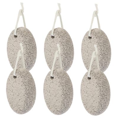 Beaupretty 6pcs Foot Exfoliator Tool Pedicure Foot File Scraper Callus Remover Pumice Stone