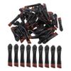 CALLARON 50pcs Double- Eyeshadow Applicators Skin-friendly Cosmetic Eye Makeup Brushes for Women Versatile for Eyeshadow Lip and Nose Shadow Application for Home Salon Use view 1