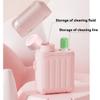 Ear Piercing Cleaning Kit, Cleaner Floss Kit, Disposable Aftercare Cleaner with 240pcs Ear Piercing Hole Cleaner Floss & 15ml Cleaning SolutionQuick and Easy Use for Travel and Home(Pink-1pc) view 2