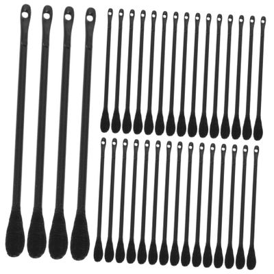 HAKIDZEL 100pcs Disposable Blackhead Removal Tool Double-ended Blackhead Extractor Deep Cleansing Facial Tool for Home and Pore Cleaning Cotton Swab Sticks
