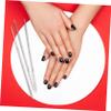 Beaupretty 100pcs Plastic Cuticle Professional Manicure Pedicure Tools for Easy Dead Skin Removal Ergonomic Grip Multi for Nail Art and Care view 4