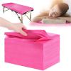20PCS Disposable Bed Sheet Massage Table Sheet Disposable Spa Bed Sheet Waterproof Foldable Bed Sheet Professional Salon(White) view 4
