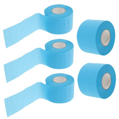 Beaupretty 5rolls Disposable Neck Paper Strips for Hair Cutting of Water-resistant Barber Neck Wraps Comfortable and Convenient for Salon Use