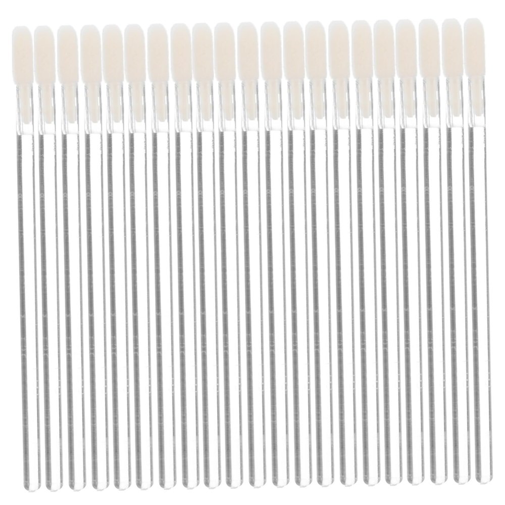 HAKIDZEL 100pcs Elegant Crystal Lip Brush Disposable Makeup Brushes for Professionals for Blending Lip Makeup Lipstick Gloss