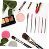 PACKOVE 1set Portable Makeup Applicators for Women Eyelash Eyeliner Lip Brush Makeup Tools Skin-friendly Reusable Eyebrow Lash Cleaning Kit for Professional Home Use view 4