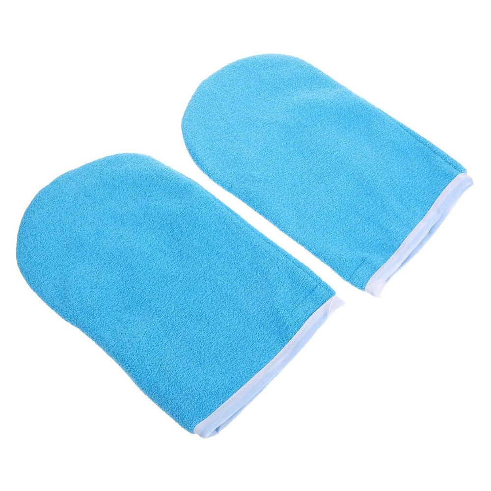 Beaupretty Gloves Winter Hot Wax Spa Mittens Paraffin Wax Warmer Covers Reusable Hand Spa Gloves