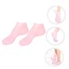 WOFASHPURET 1pair Moisturizing Foot Skin Socks for Cracked Heels Sebs Protective Dry Socks for Women Hydrating and Softening Treatment for Dry Rough Feet view 2