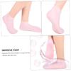 WOFASHPURET 1pair Moisturizing Foot Skin Socks for Cracked Heels Sebs Protective Dry Socks for Women Hydrating and Softening Treatment for Dry Rough Feet view 4