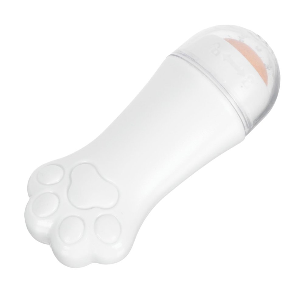 AUTSUPPL 1pc Reusable Volcanic Stone Oil Absorbing Stick for Oily Skin Cute Cat Paw Design Facial Oil Removal Tool Blotting Massage
