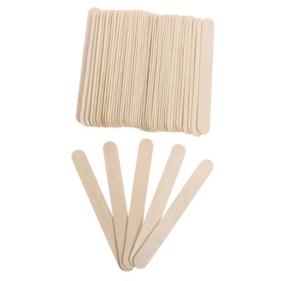 CALLARON Wooden Wax Sticks for Hair Removal Lightweight Waxing Rods Applicators for Areas Per Box Total