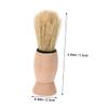 DEARMAMY 4pcs Barber Hair Brush Neck Duster for Men's Shaving Kit Beard Brush Facial Hair Tool for Wet Shave view 2