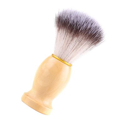 CALLARON 1Pc Male Shaving Brush Portable Mustache Care Tool for All Beard Easy to Clean Exquisite Design Present for Father Day Valentine Day
