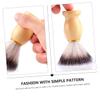 CALLARON 1Pc Male Shaving Brush Portable Mustache Care Tool for All Beard Easy to Clean Exquisite Design Present for Father Day Valentine Day view 2
