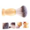 Baluue 1pc Wooden Handle Shaving Brush for Men Premium Beard Grooming Tool Soft for Travel-friendly Design for Daily Care and Cleaning view 3