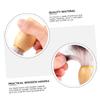 Baluue 1pc Wooden Handle Shaving Brush for Men Premium Beard Grooming Tool Soft for Travel-friendly Design for Daily Care and Cleaning view 4
