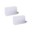 Natural Alum Stone Block for Water Purification and Shaving,Shudh Online Fitkiri, Solid Alum Stone (250 Grams)-Fitkari Water Purification, Vastu, Shaving 150g Total Weight, 2-Pack view 1